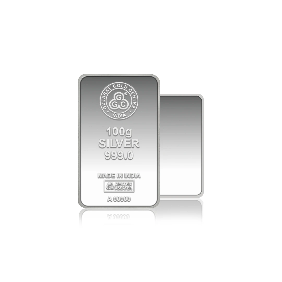 100 GM GGC 24K Silver Bar