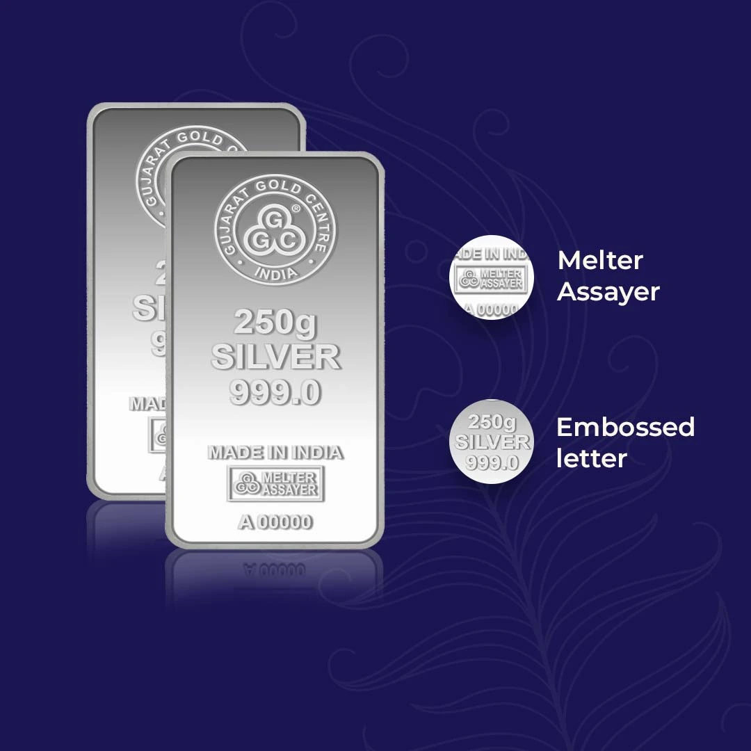 250 GM GGC 24K Silver Bar