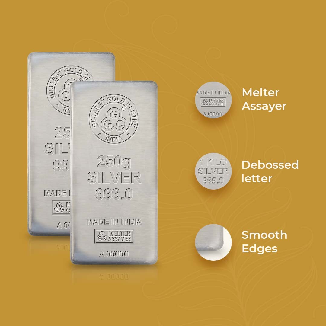 250 GM GGC 24K Silver Bar