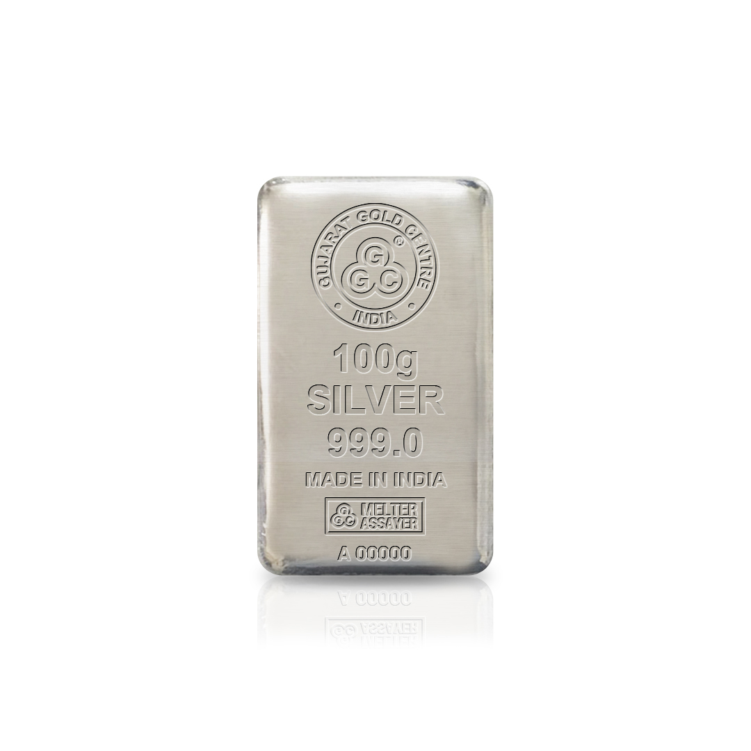 100 GM GGC 24K Silver Bar