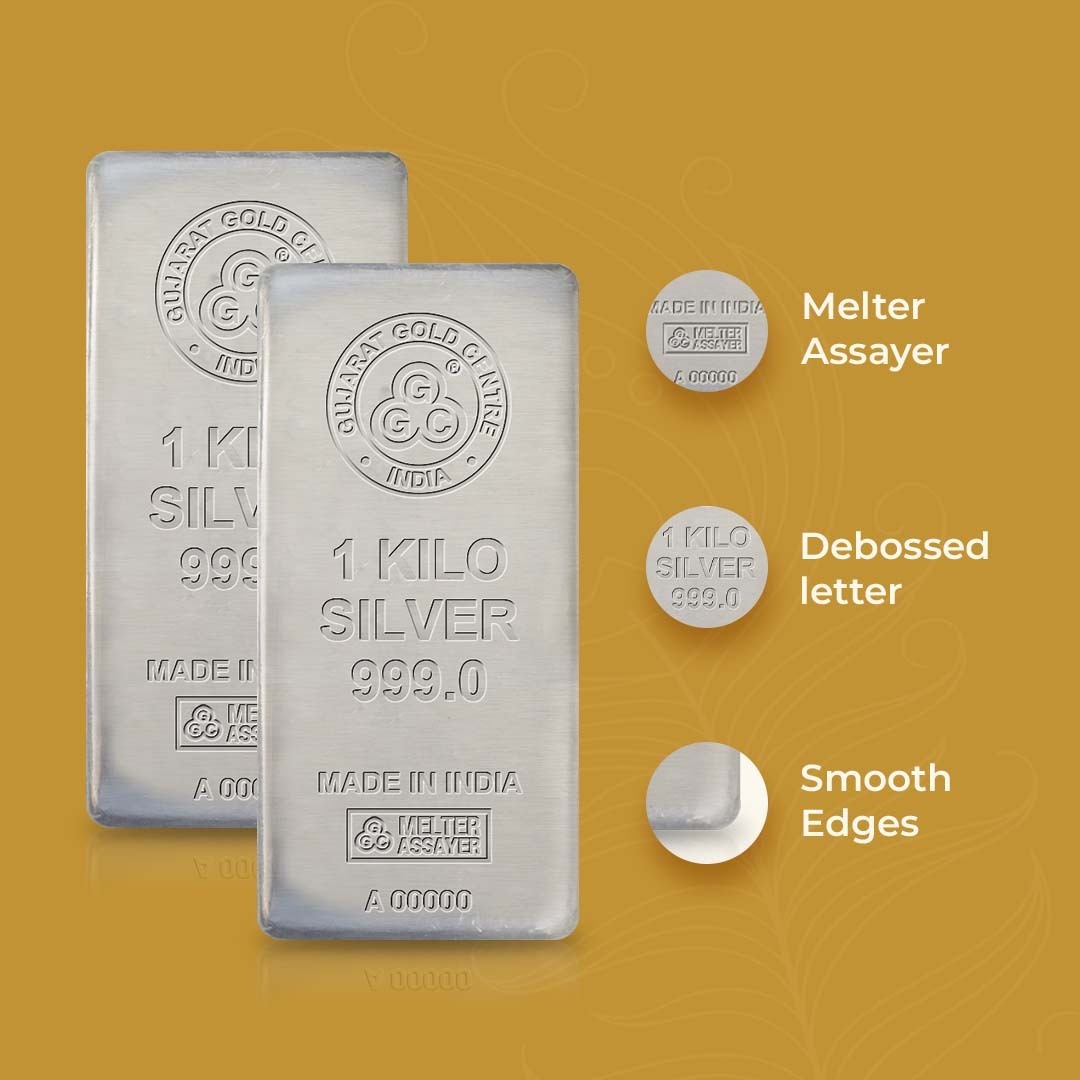 1 KG GGC 24K Silver Bar