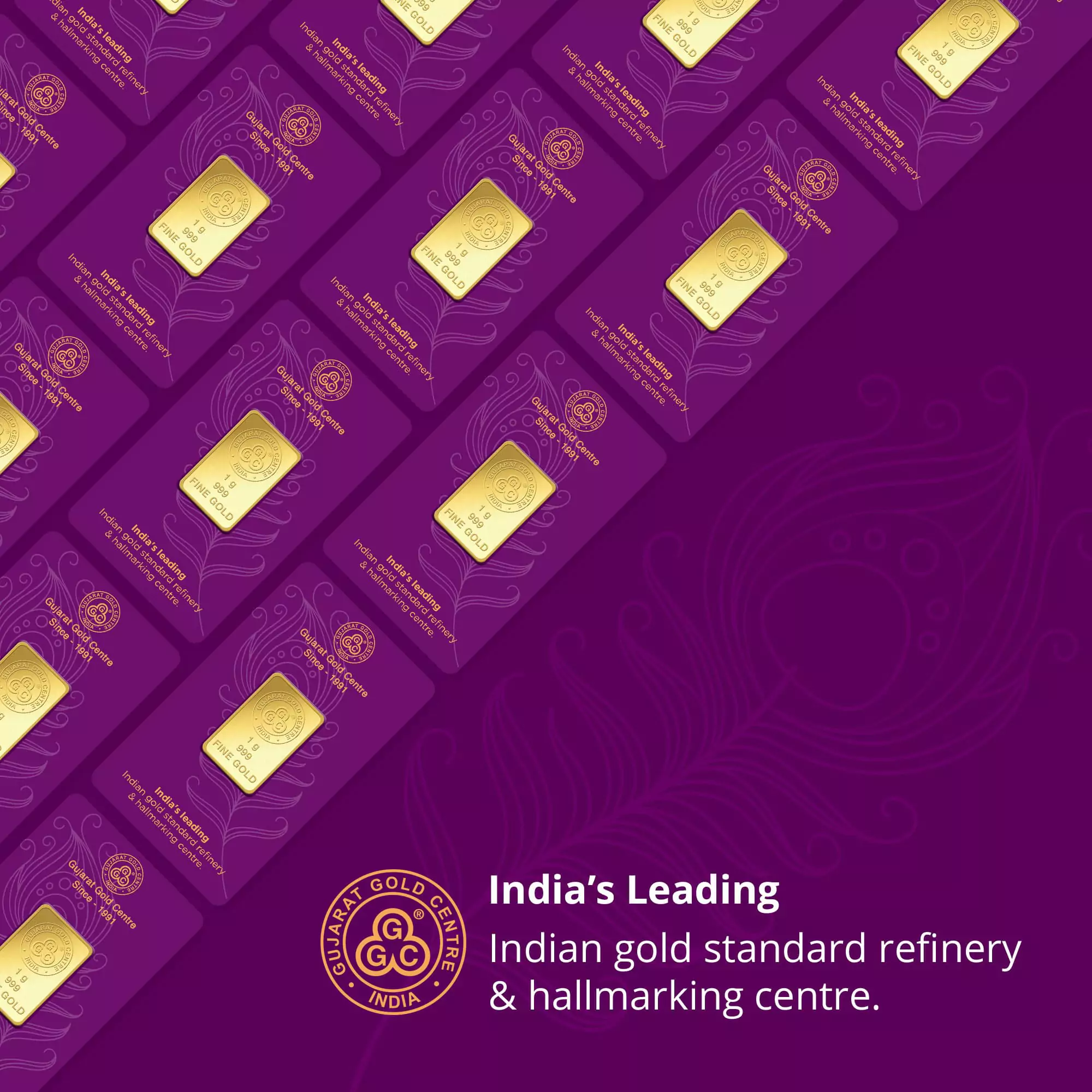 1gm GGC 24K Gold Bar