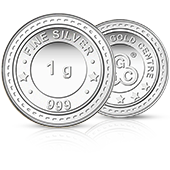 1gm GGC 24K Silver Coin